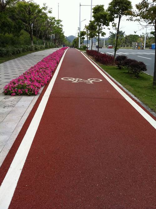 澄迈核心承接彩色路面、水洗石、树脂胶粘石施工及庭院景观