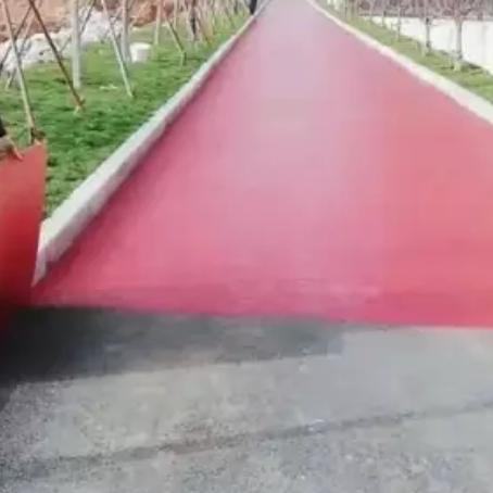 澄迈​ 彩色路面喷涂翻新是一种低成本